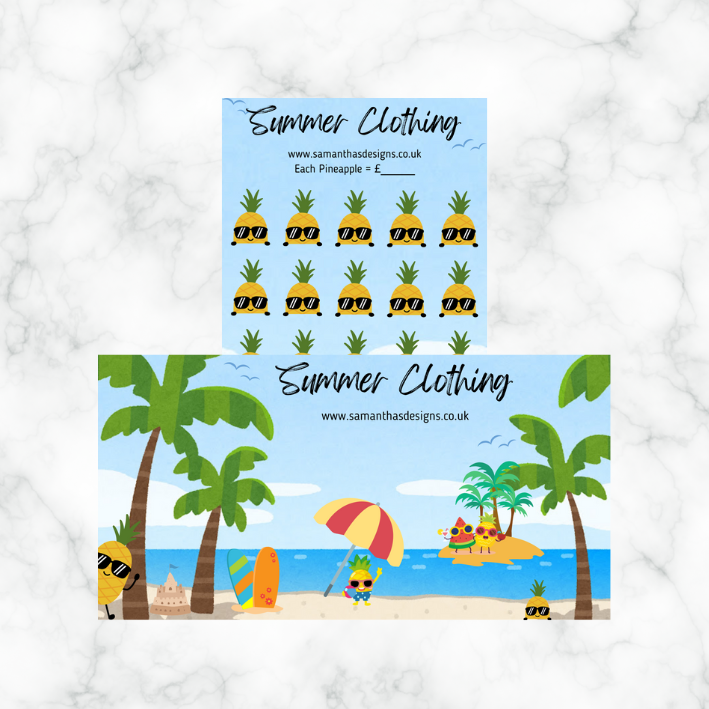 Clothing Savings Challenges - A6 Cash Stuffing Challenges