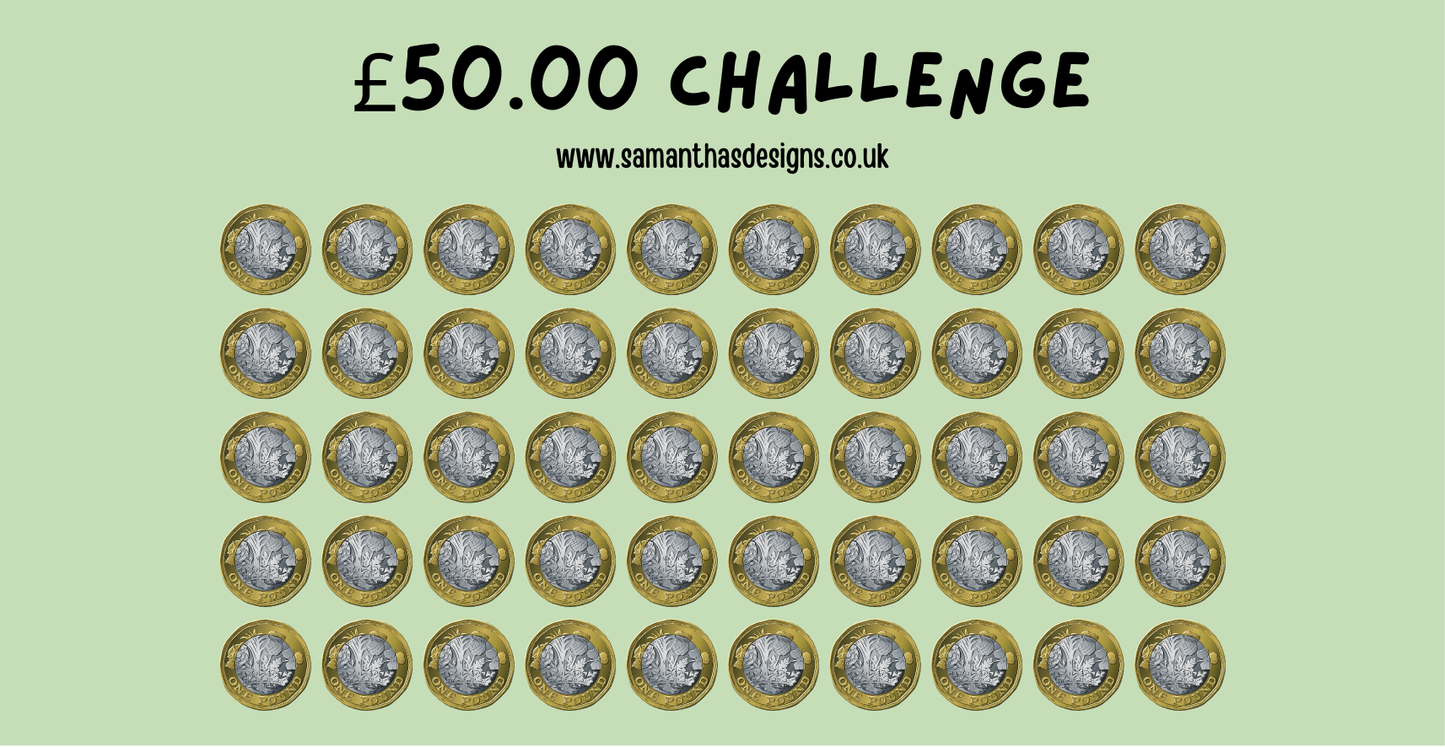 £50 Savings Challenge - A6 Cash Stuffing Challenge