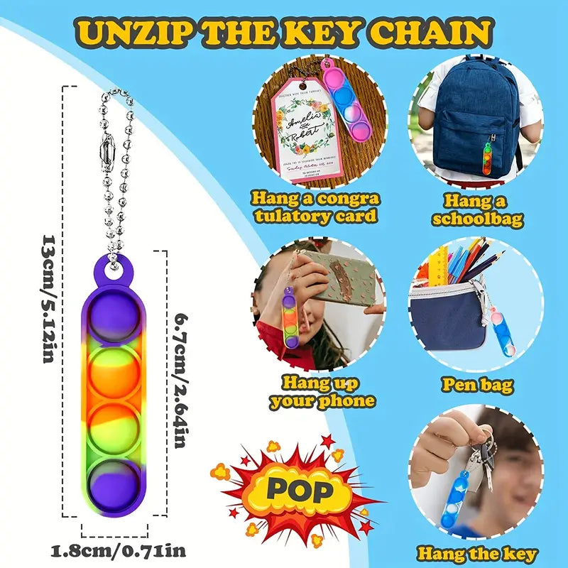 Sensory Fidget Keyring Add-On