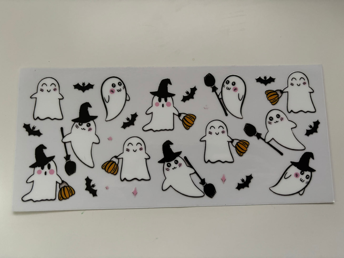 16oz Tumbler Decals - Horror Theme / Halloween