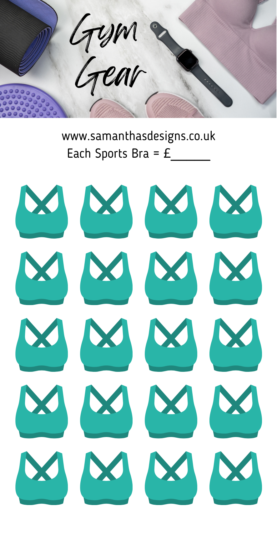 Clothing Savings Challenges - A6 Cash Stuffing Challenges