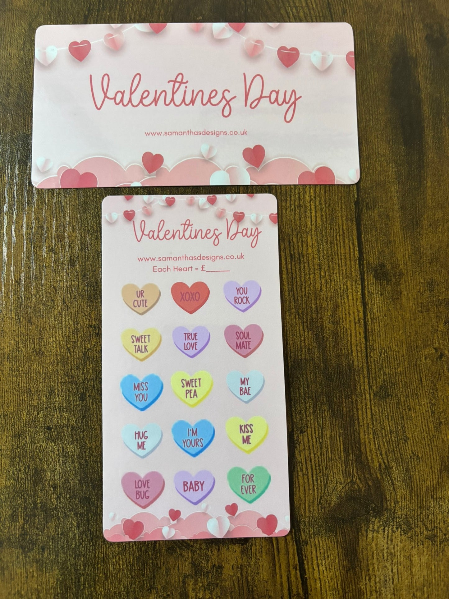 Valentine's Day Savings Tracker