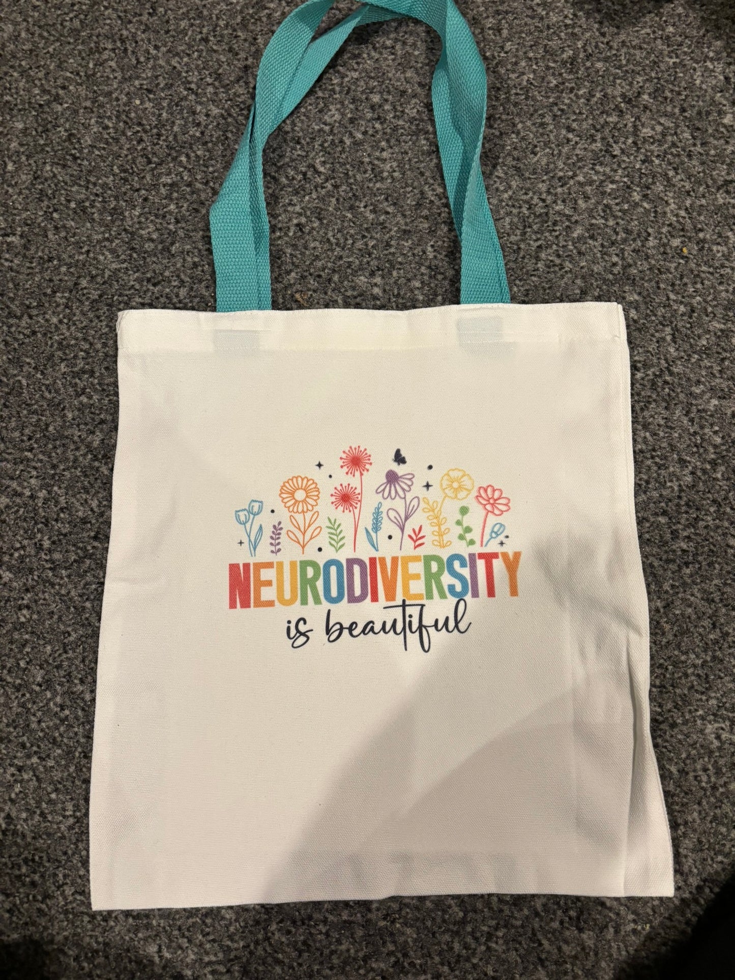 Neurodiversity Is Beautiful – Canvas Tote Bag
