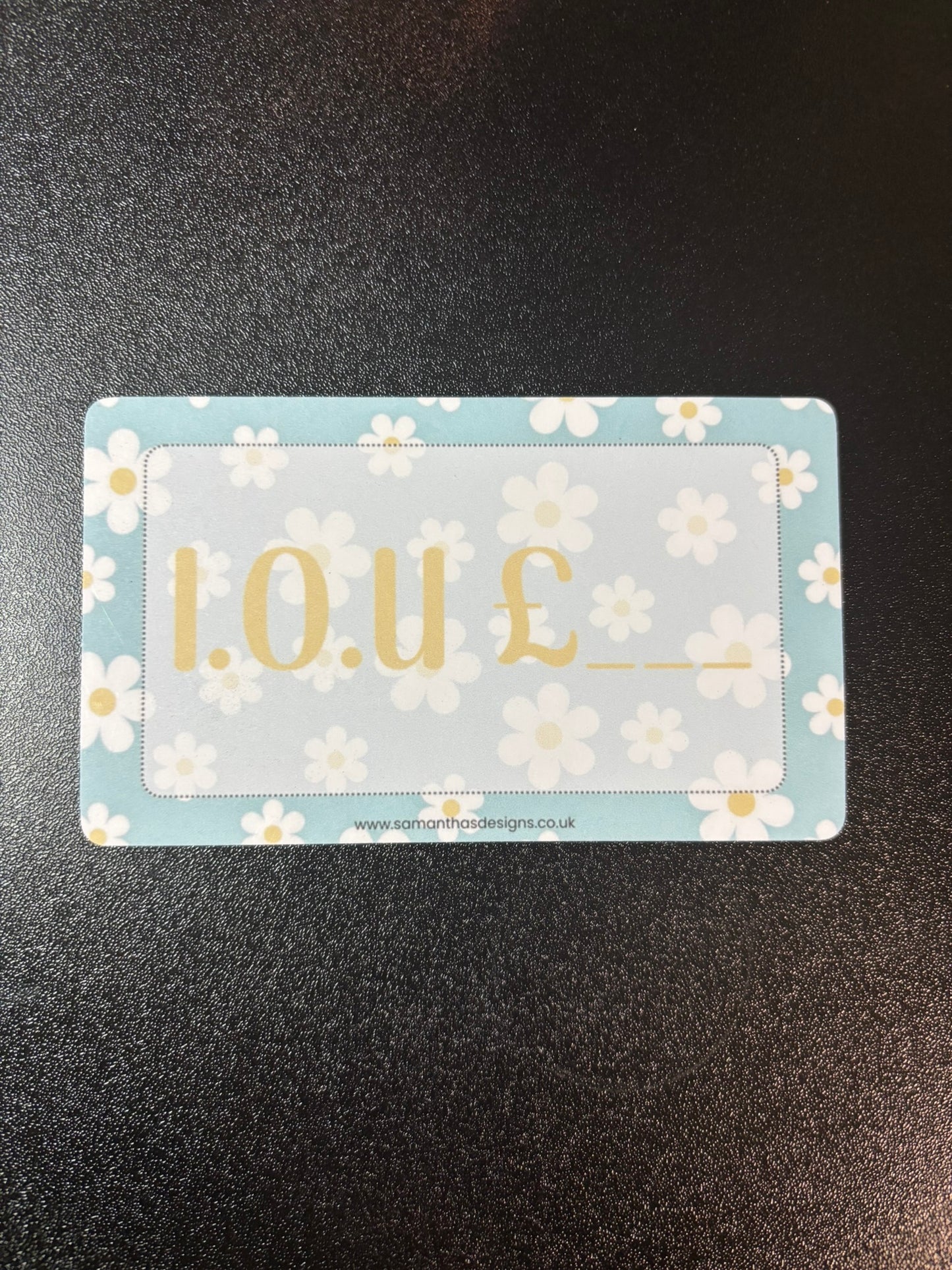 IOU Placeholders - Daisy