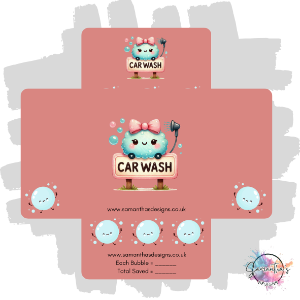 Car Wash Savings Tracker