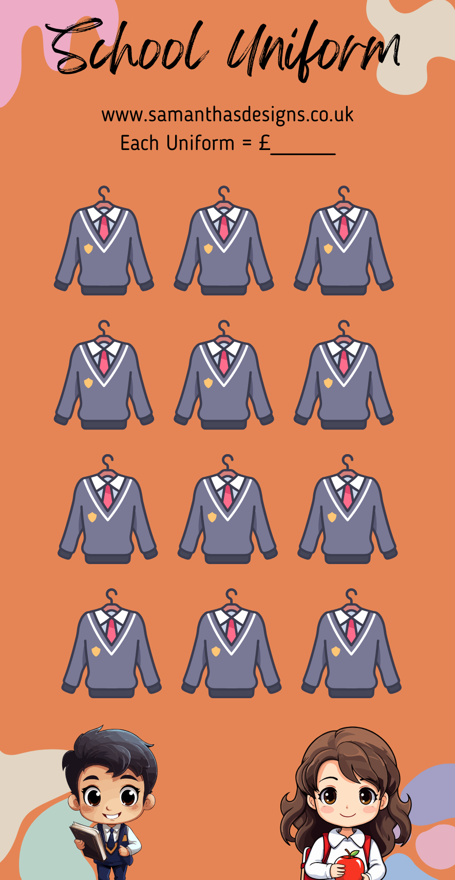 Clothing Savings Challenges - A6 Cash Stuffing Challenges