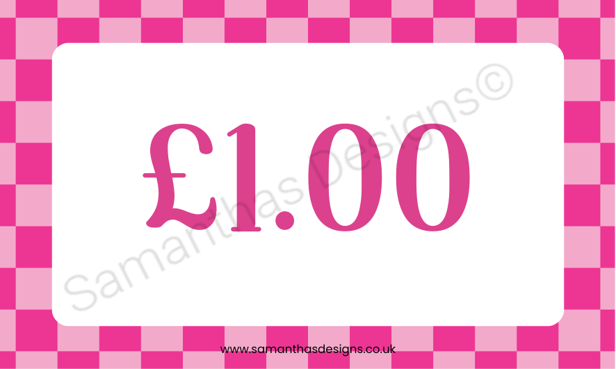 Mini Cash Stuffing Placeholders