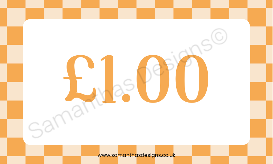 Mini Cash Stuffing Placeholders