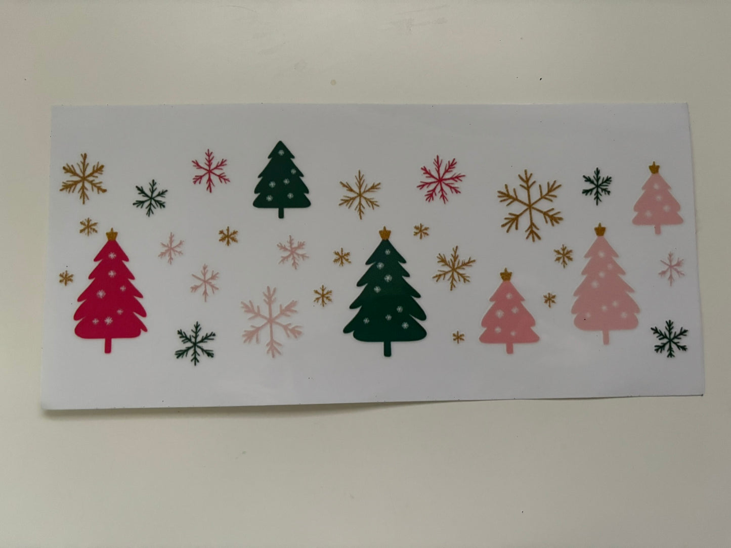 16oz Tumbler Decals - Christmas Designs