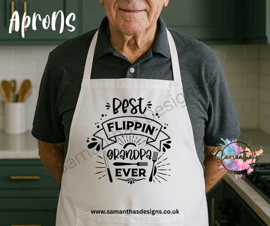 Apron - Best Flippin' Grandpa Ever