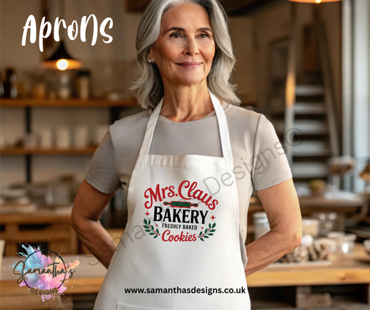 Apron - Mrs Claus Bakery