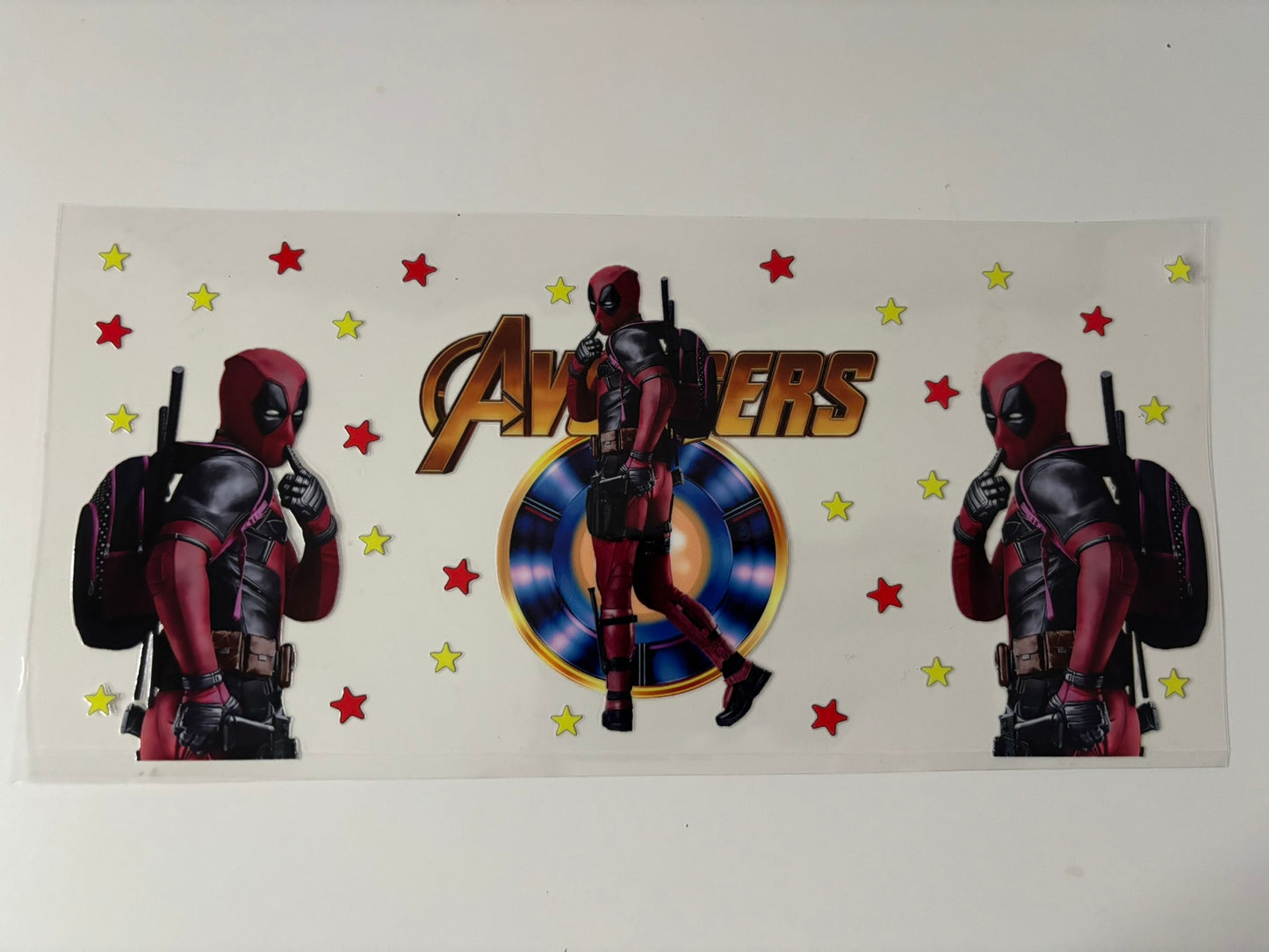 16oz Tumbler Decals - Marvel & Avenger Designs