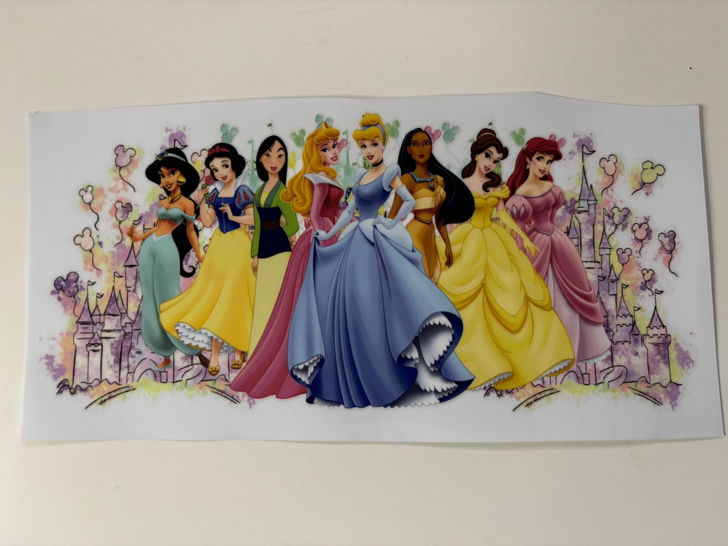 16oz Tumbler Decals - Disney