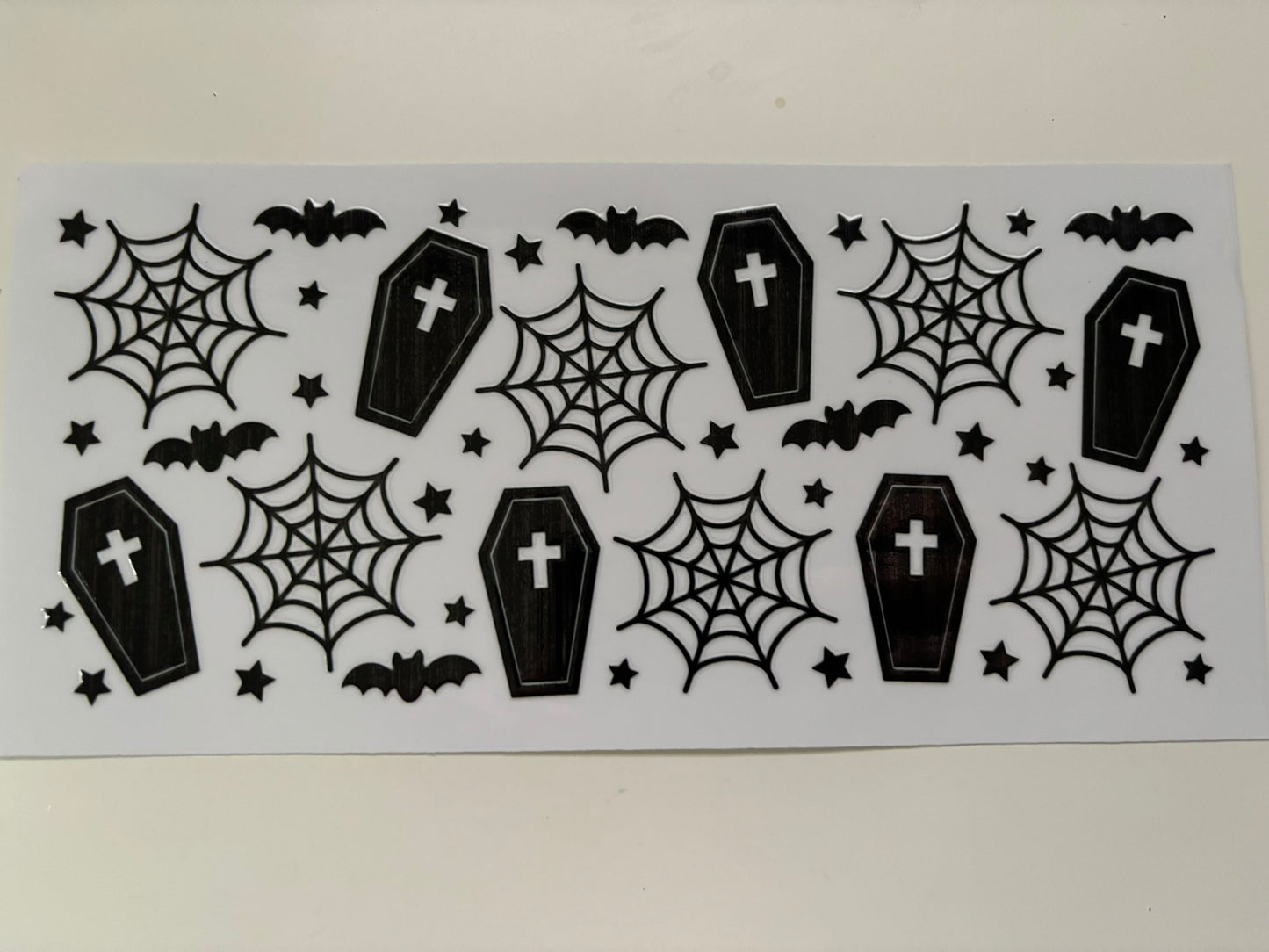 16oz Tumbler Decals - Horror Theme / Halloween
