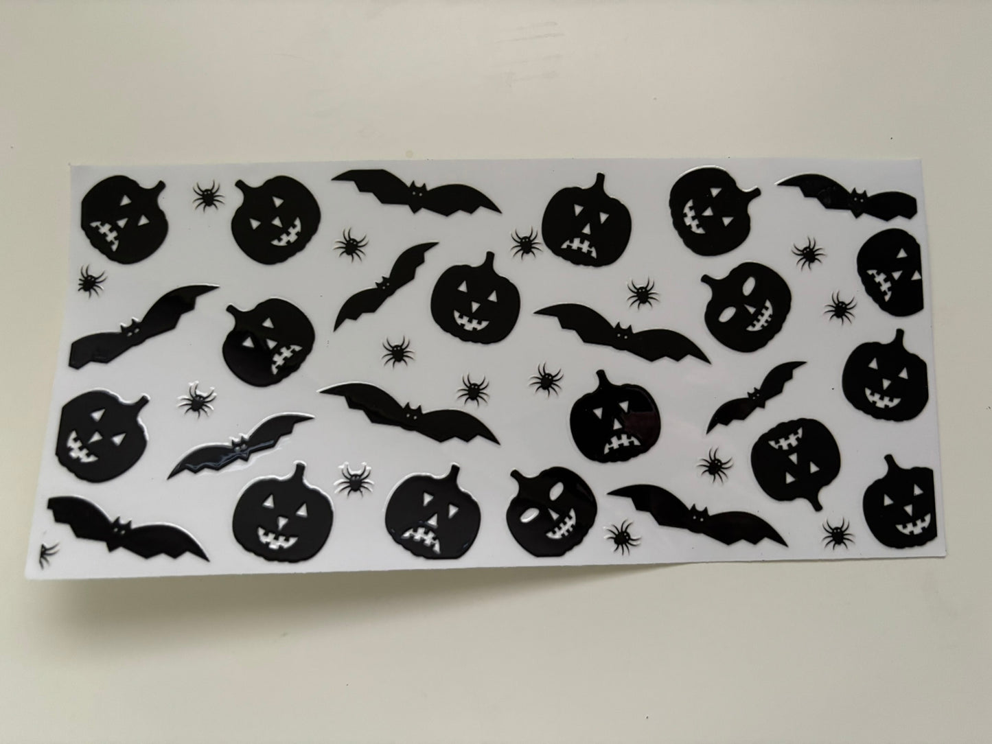 16oz Tumbler Decals - Horror Theme / Halloween