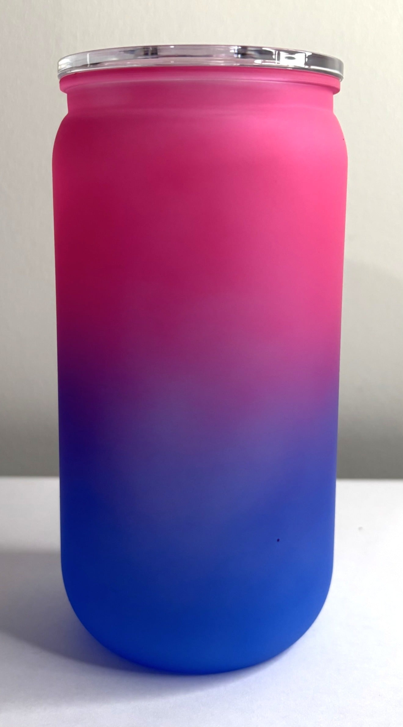 16oz Tumblers with Lid, Straw and Brush - Customisable - Various Colours