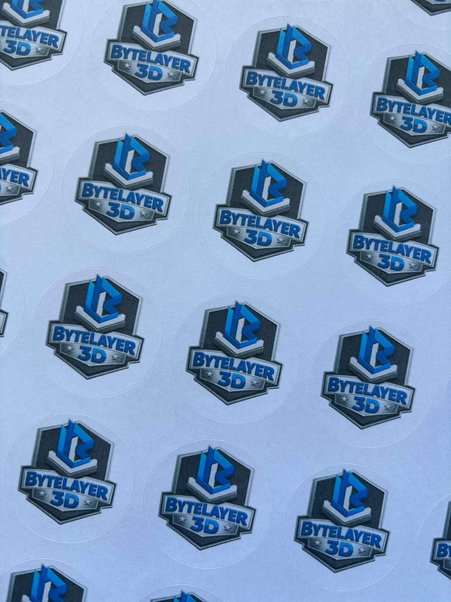 Printed Logo Stickers