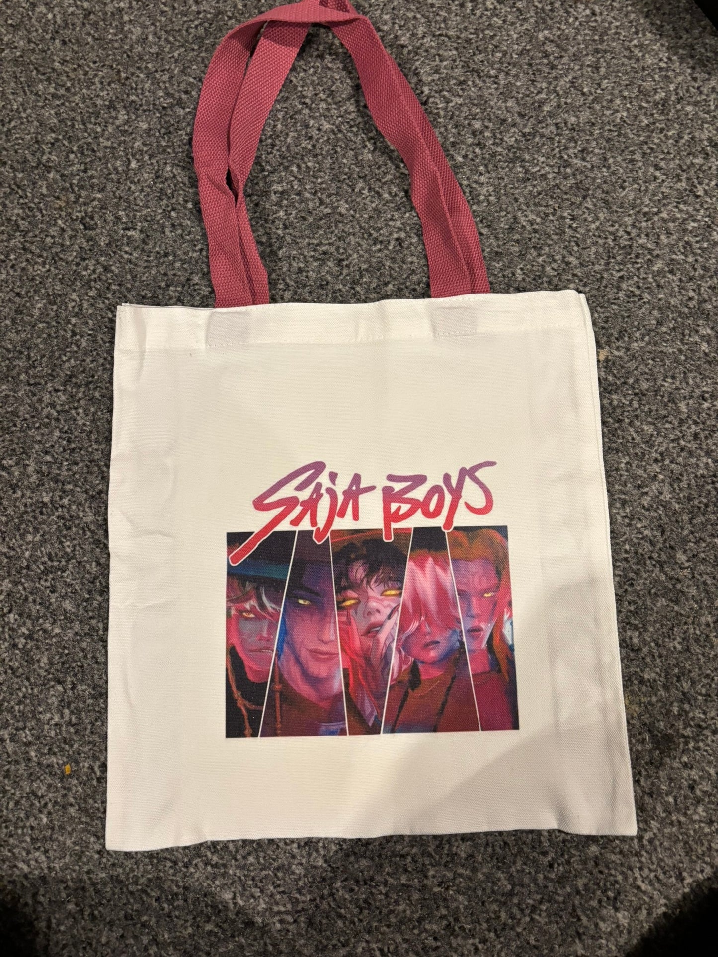 Saja Boys Canvas Tote Bag