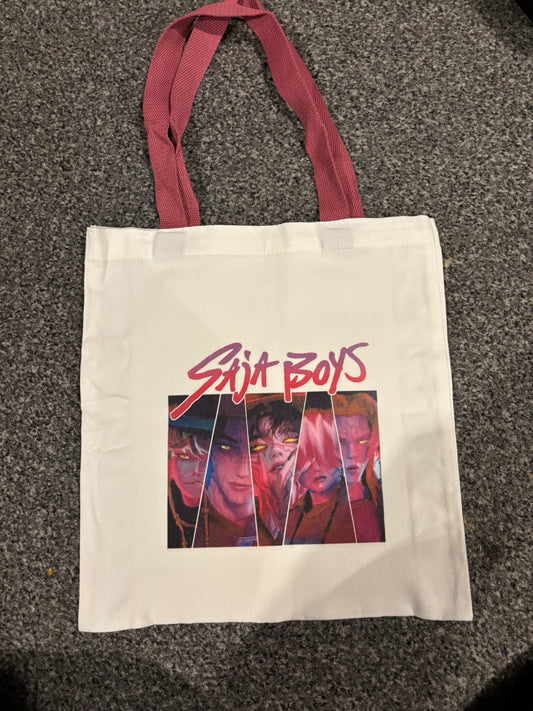 Saja Boys Canvas Tote Bag