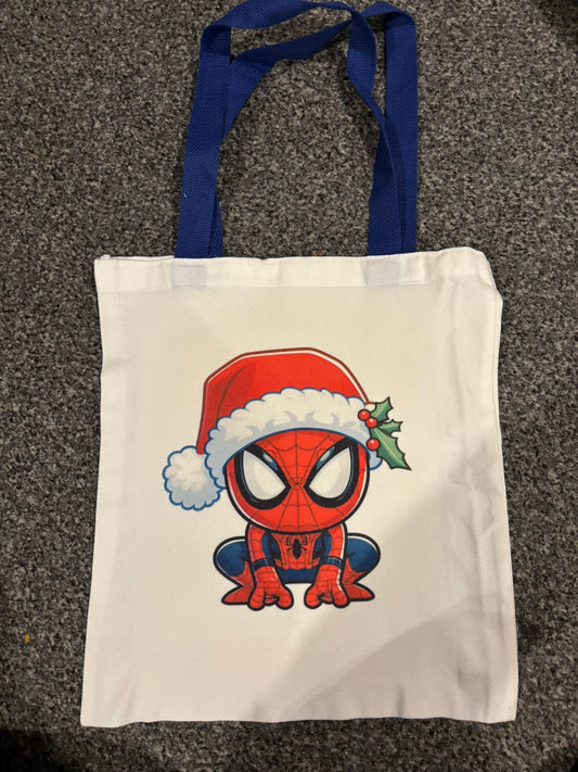REDUCED TO CLEAR - Spiderman Canvas Tote Bag
