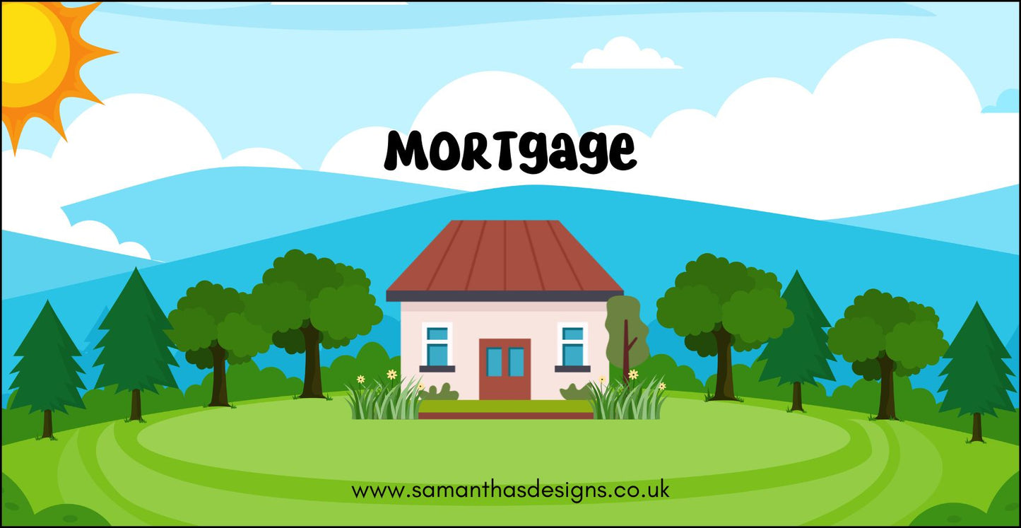 Mortgage Savings Trackers - A6 Cash Stuffing - Samantha's Designs