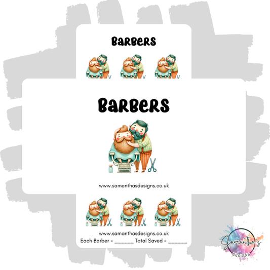 Barbers Savings Tracker