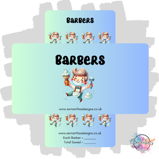Barbers Savings Tracker