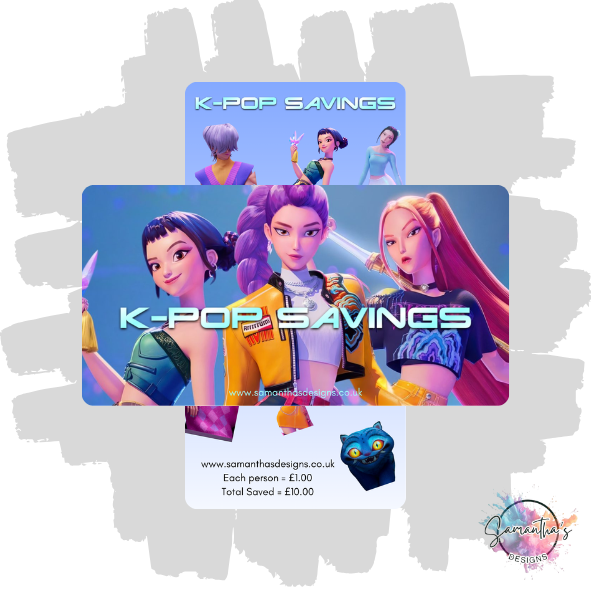 K-Pop Demon Hunters Mini Savings Challenge
