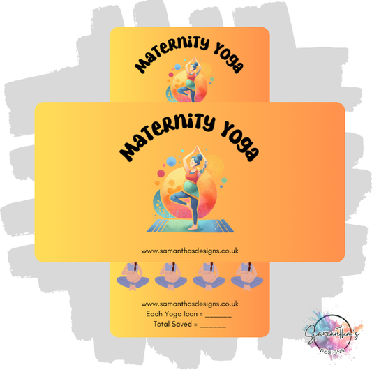 Maternity Yoga Savings Tracker