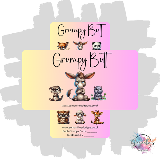Grumpy Butt Savings Tracker