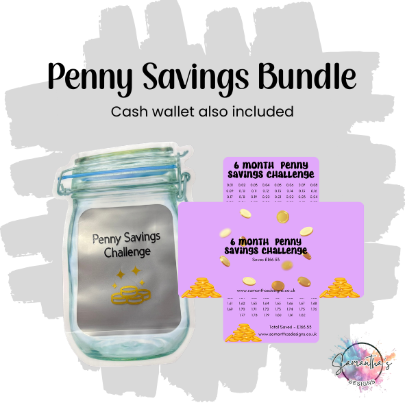 Penny Savings Challenge Bundle