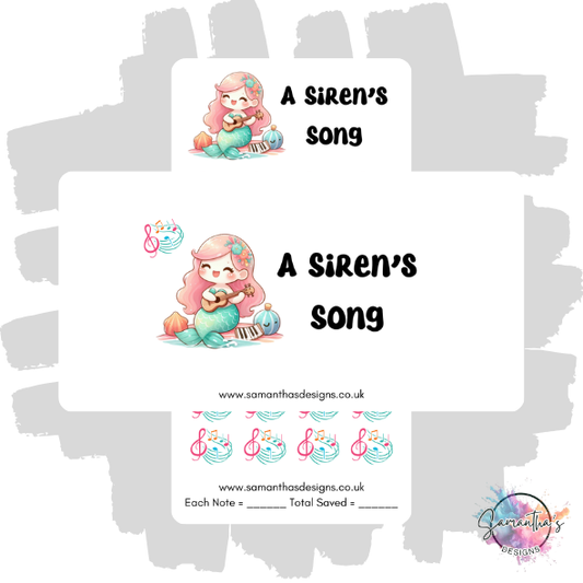 A Sirens Song Savings Tracker