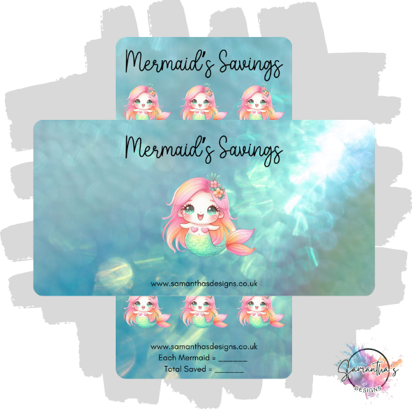 Mermaid Savings Trackers