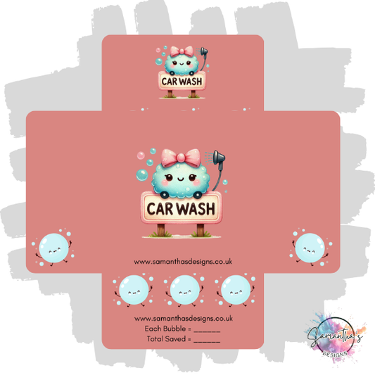 Car Wash Savings Tracker
