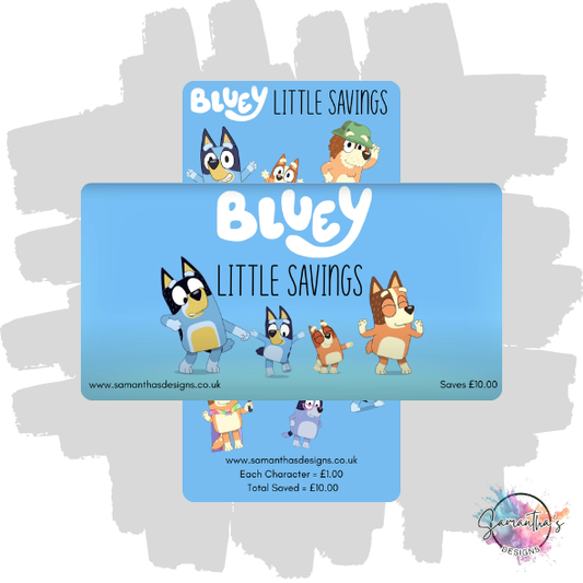 Bluey Little Savings Tracker