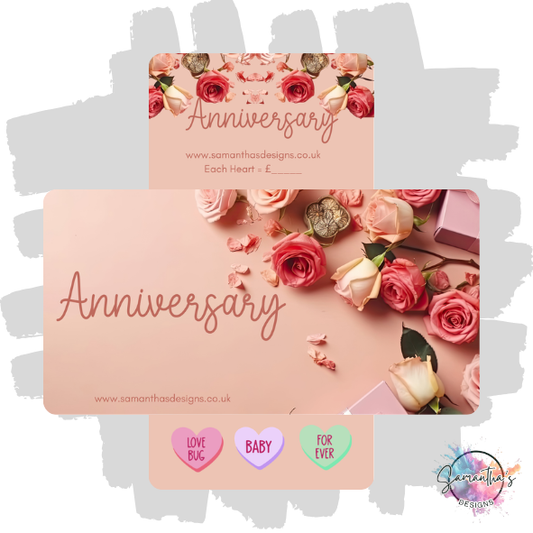 Anniversary Savings Tracker