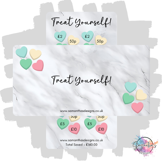 Treat Yourself Savings Tracker