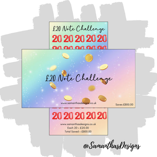 £20 Note Savings Challenge