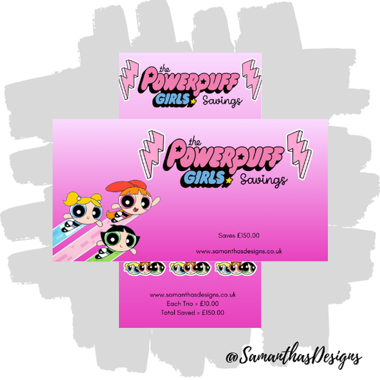 Powerpuff Girls Savings Tracker