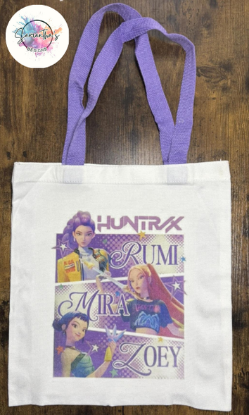 Huntrix K-Pop Demon Hunters Tote Bag