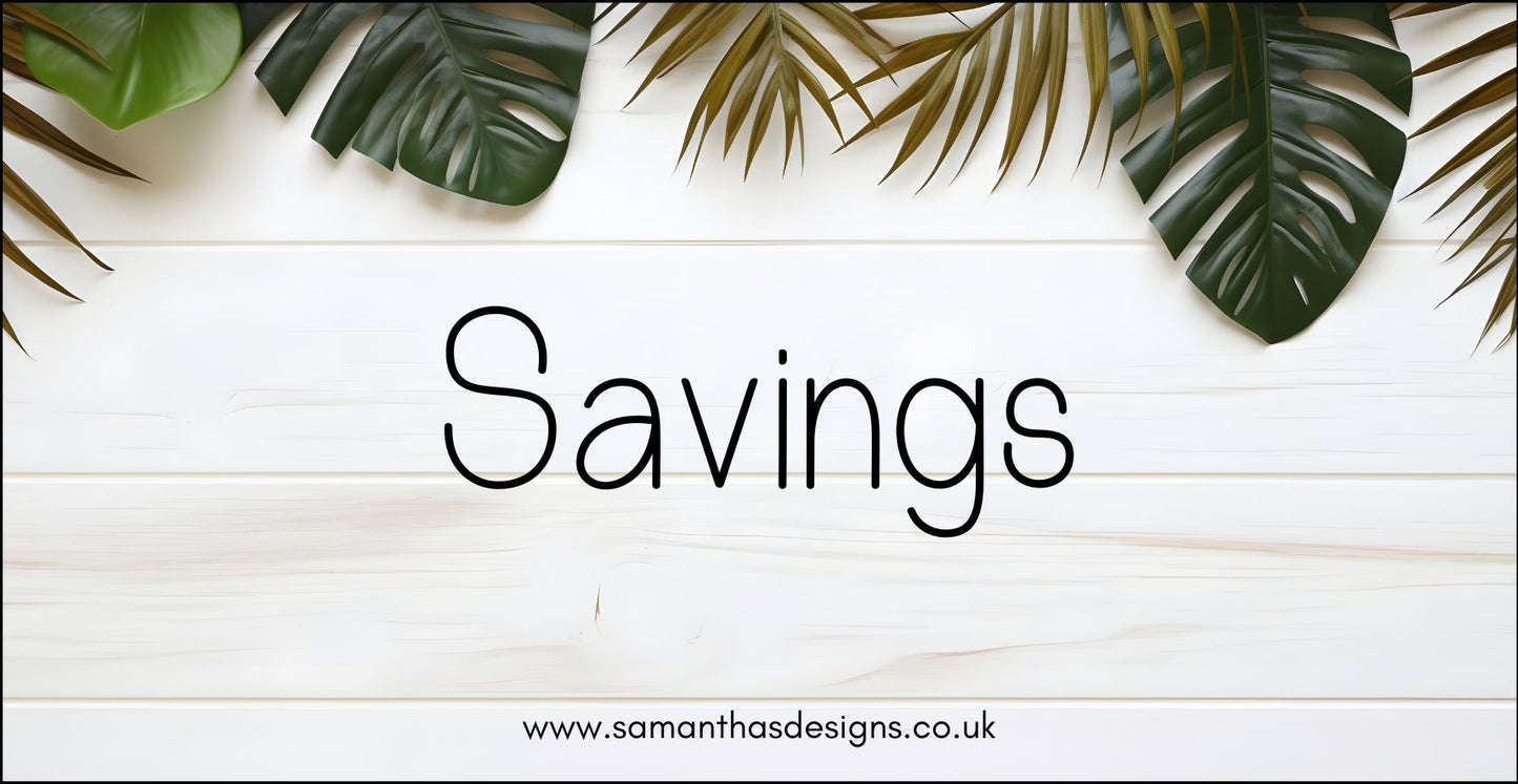Customisable Cash Dashboard - Various Designs