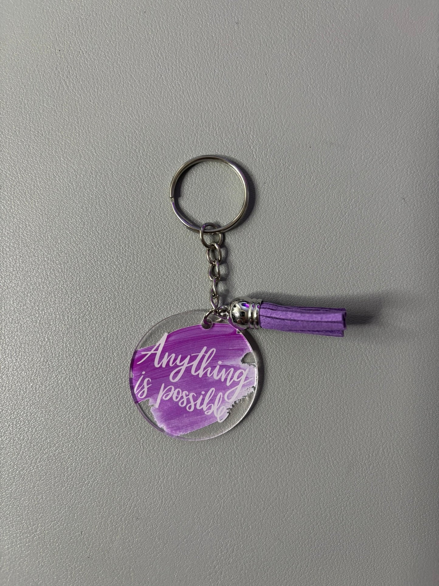 Acrylic Inspirational Keyrings