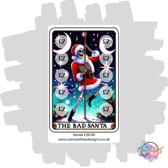 Funny Tarot Savings Trackers