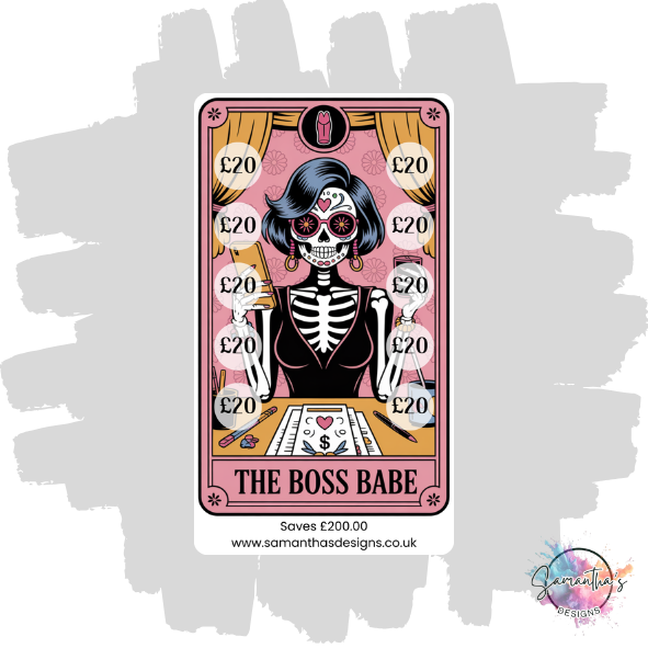 Funny Tarot Savings Trackers