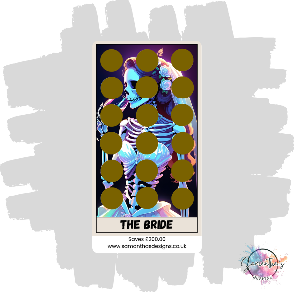 Funny Tarot Savings Trackers