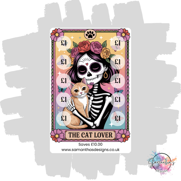 Funny Tarot Savings Trackers