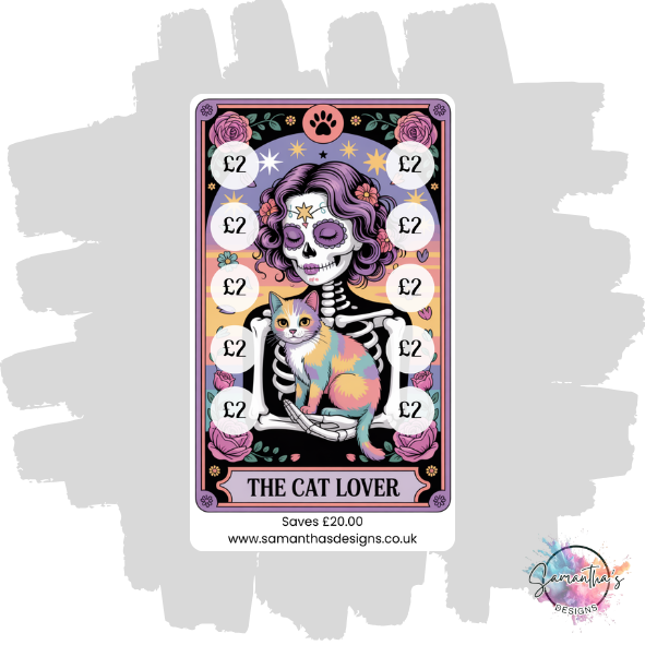 Funny Tarot Savings Trackers