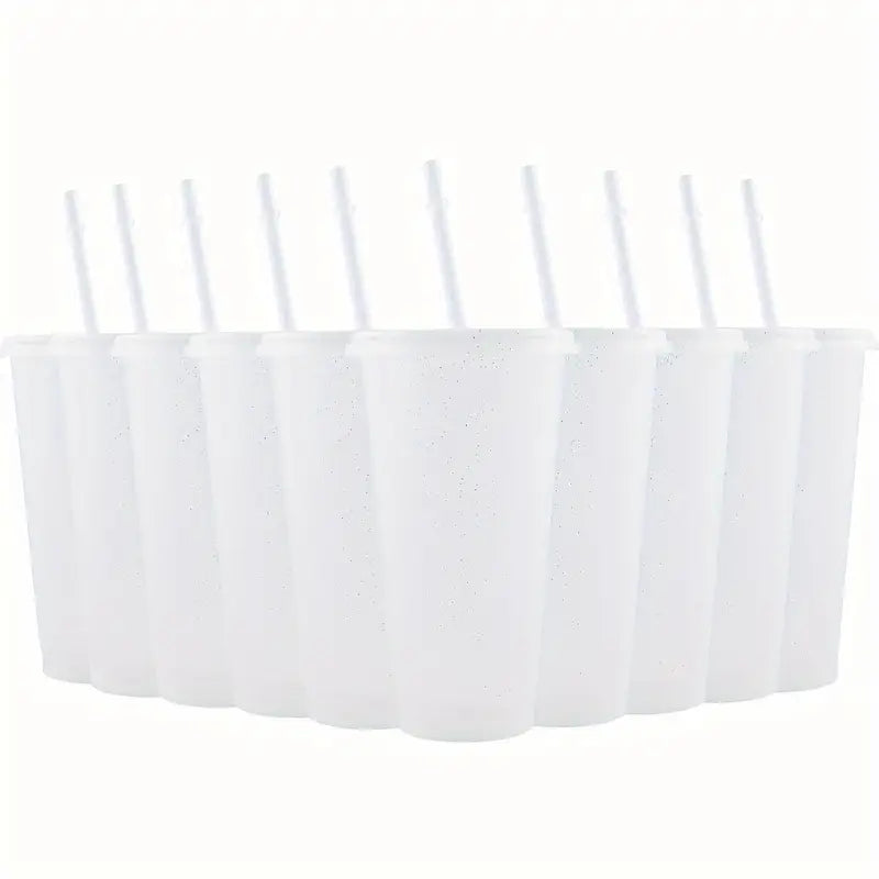 24oz Cold Cup Tumbler with Lid and Straw - Customisable