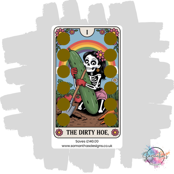 Funny Tarot Savings Trackers