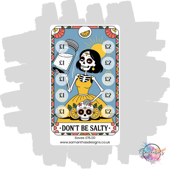 Funny Tarot Savings Trackers